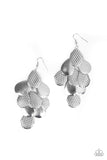 Paparazzi - Chime Time - Silver Earring
