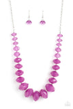Happy-GLOW-Lucky Purple Necklace