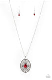 Sonata Swing - Red Necklace