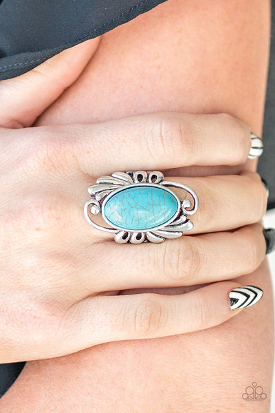 Paparazzi - Sedona Sunset - Turquoise Ring