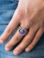 Paparazzi - Peacefully Peaceful - Purple Ring