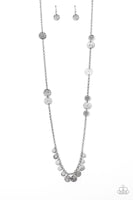 Paparazzi - Trailblazing Trinket - Silver Necklace