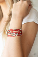 Paparazzi - Star-Studded Affair - Red Bracelet