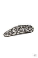 Paparazzi - Didnt HAIR It From Me - Silver Hair Clip