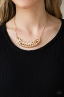 Paparazzi - Flight of FANCINESS - Gold Necklace
