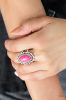 Paparazzi - Mineral Movement - Pink Ring