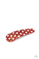 Paparazzi - All American Girl - Red Hair Clip