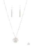 Paparazzi - Light It Up - Silver Necklace