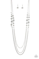 Paparazzi - Charmingly Colorful - Silver Necklace