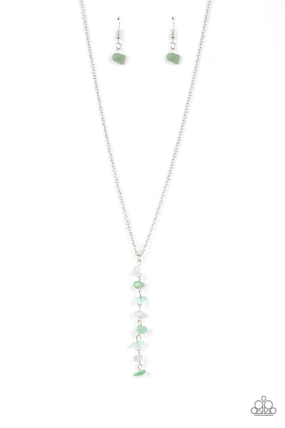 Paparazzi - Tranquil Tidings - Green Necklace