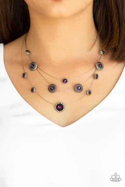 Paparazzi - SHEER Thing - Purple Necklace
