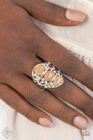 Paparazzi - Underrated Shimmer - Orange Moonstone Ring