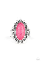 Paparazzi - Mineral Movement - Pink Ring