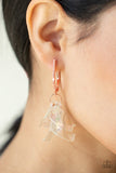 Paparazzi - Jaw Dropping Jelly - Copper Earring
