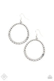 Paparazzi - Rustic Society - Silver Earring